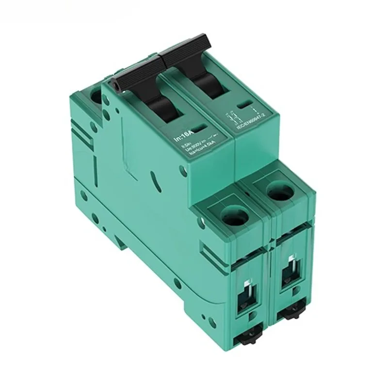 2 pólo DC Disjuntor para energia solar