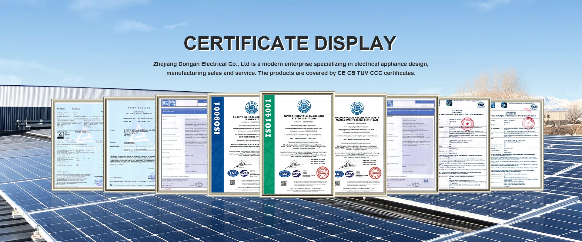Fornecedor de certificados da China