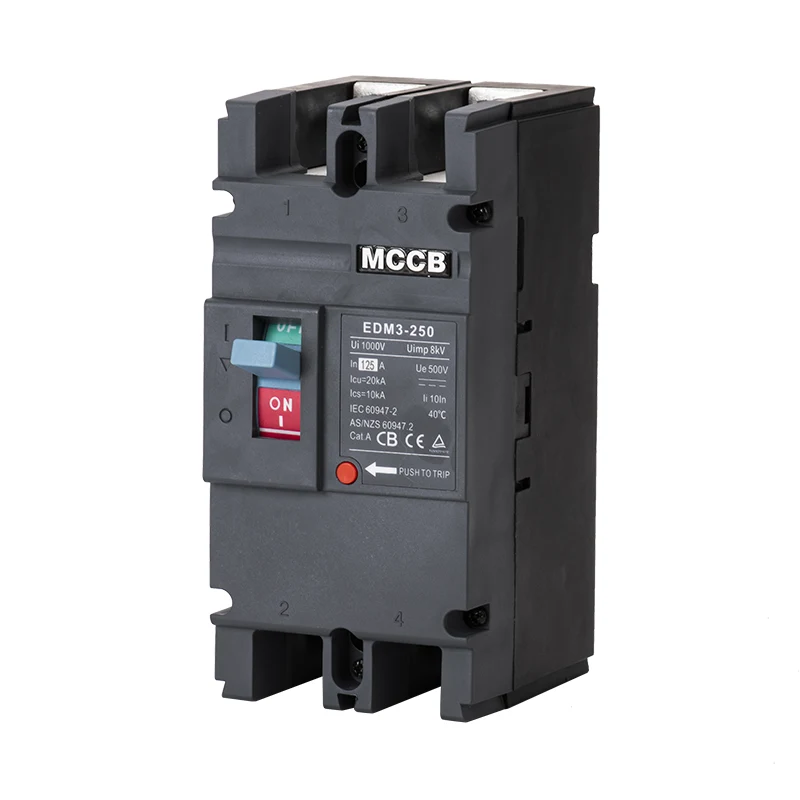 250A disjuntor DC500V MCCB com gabinete de PC