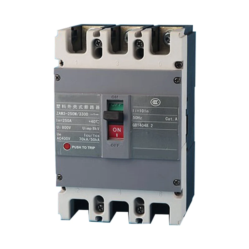 AC400V MCCB 250A 3 polo