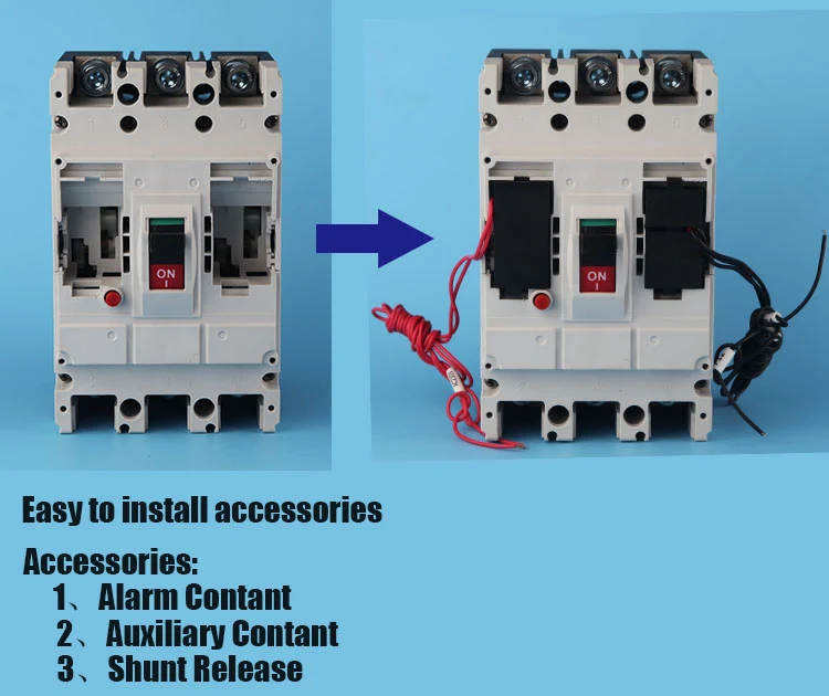 AC400V MCCB 125A 4 Pole