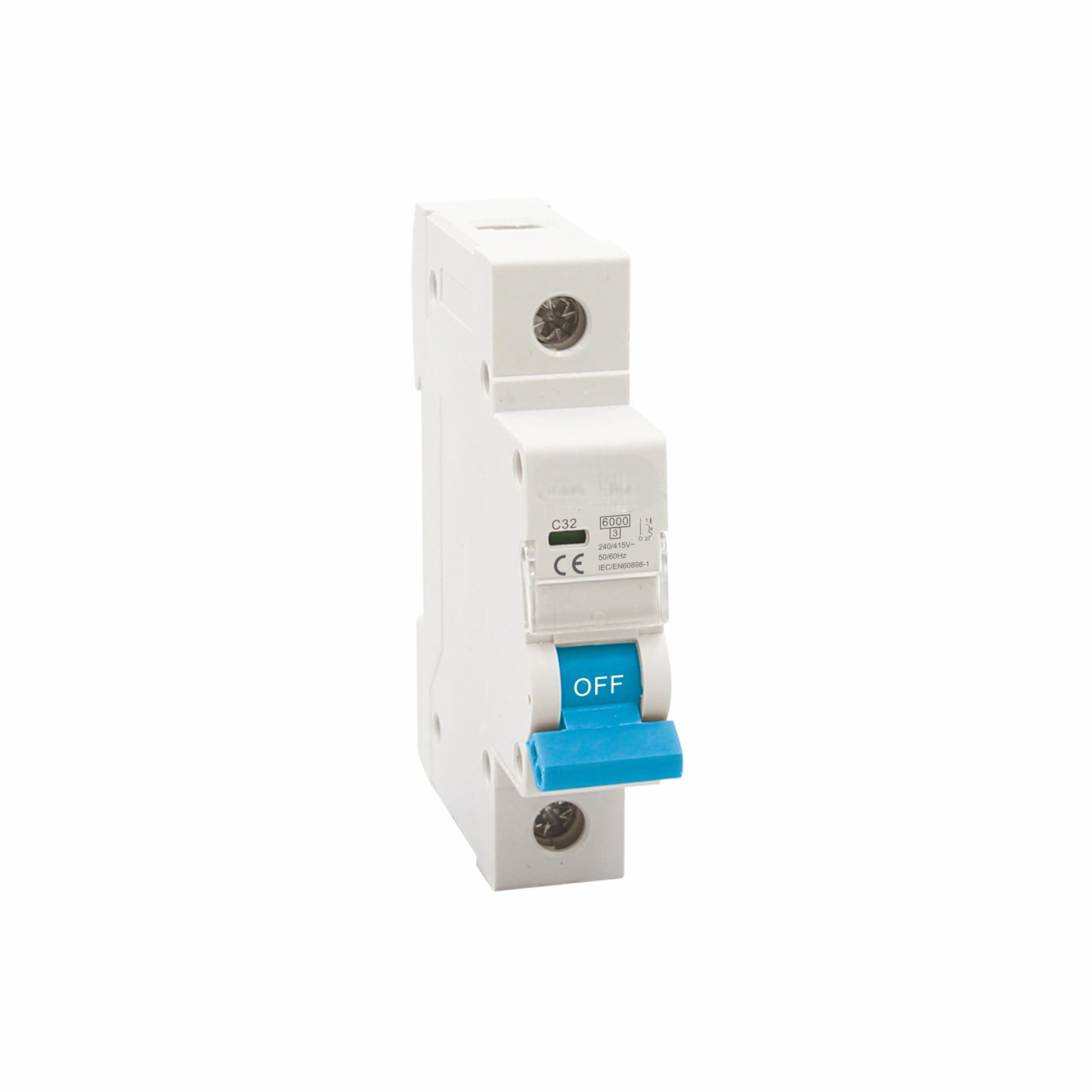 AC mcb térmico magnético | 1p-4p | 1-63a | Curvas B/C/D | 415V | IEC/EN 60898-1