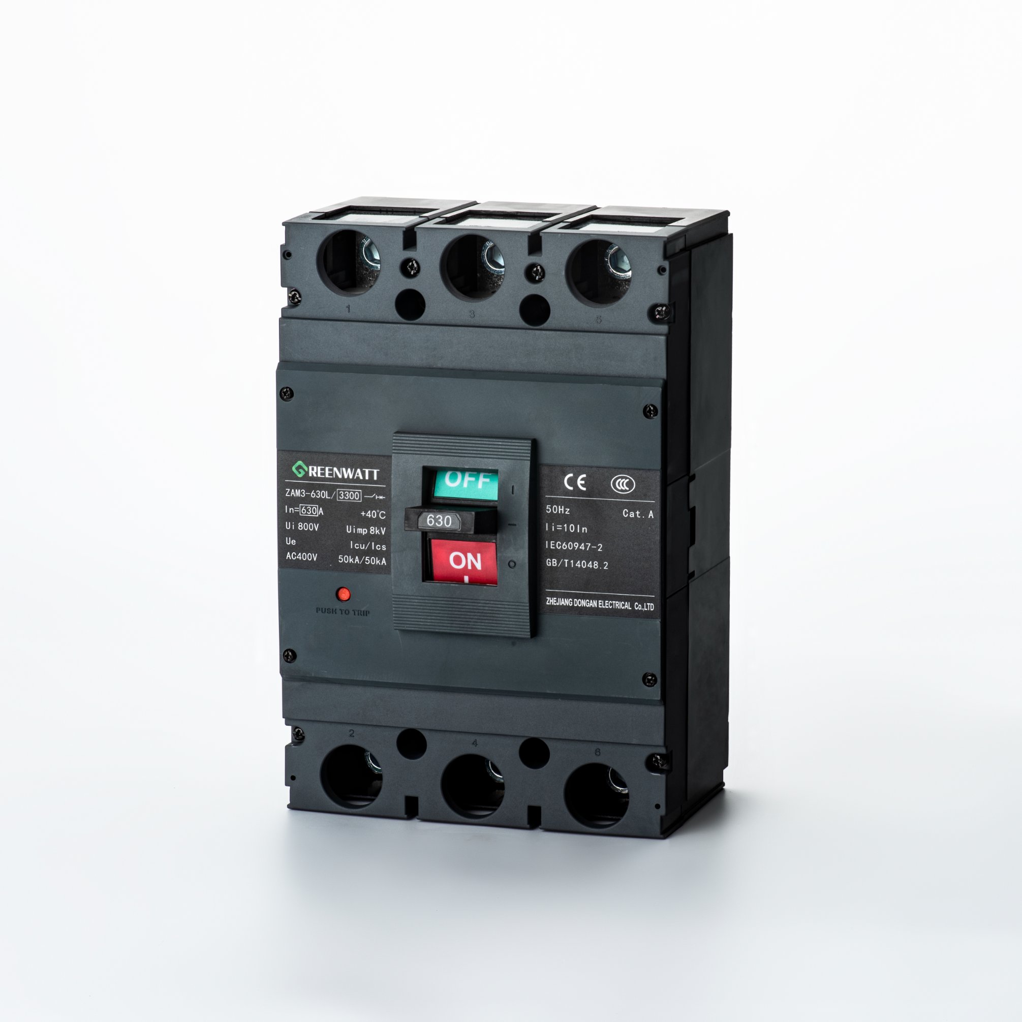 ZAM3-630L Caixa moldada disjuntor | Greenwatt